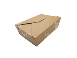 Caja Kraft con Cierre de Gancho Mediana