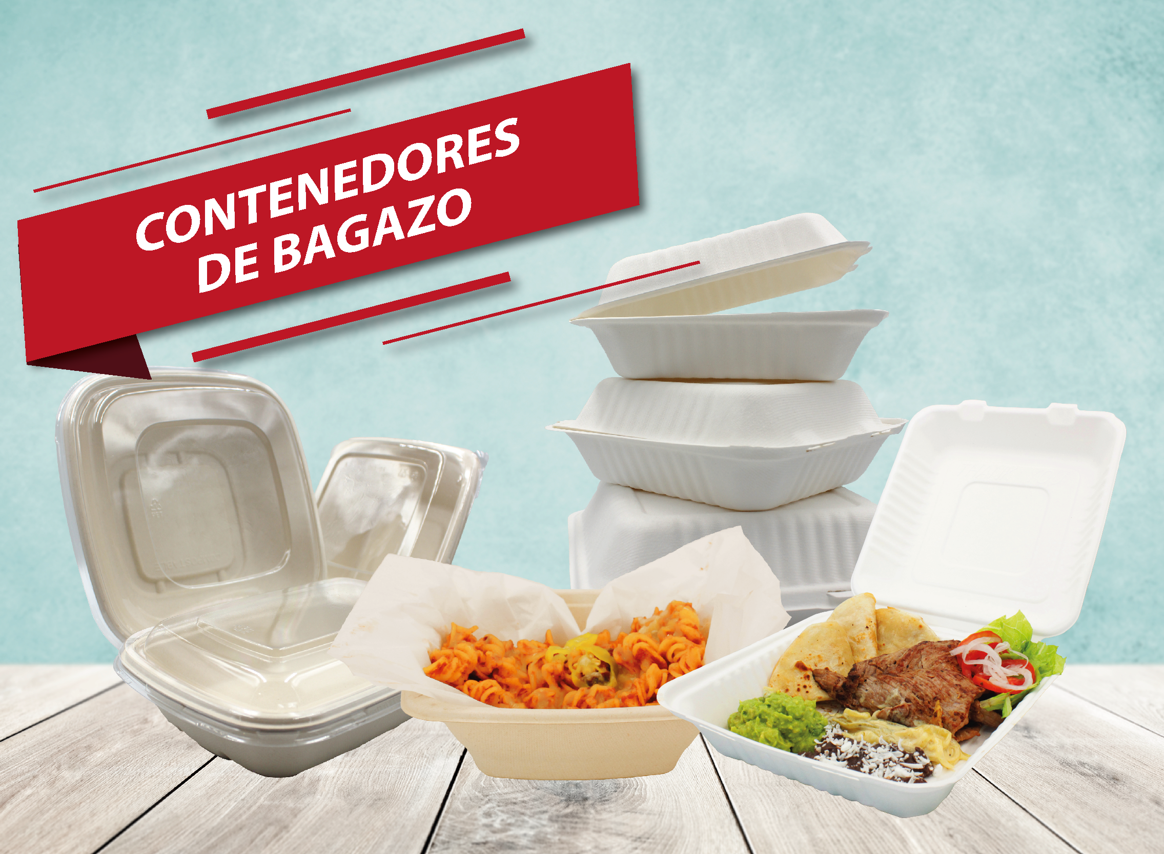Contenedores de Bagazo